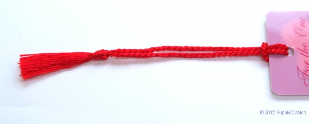 Rayon style Bookmark tassel Red pack